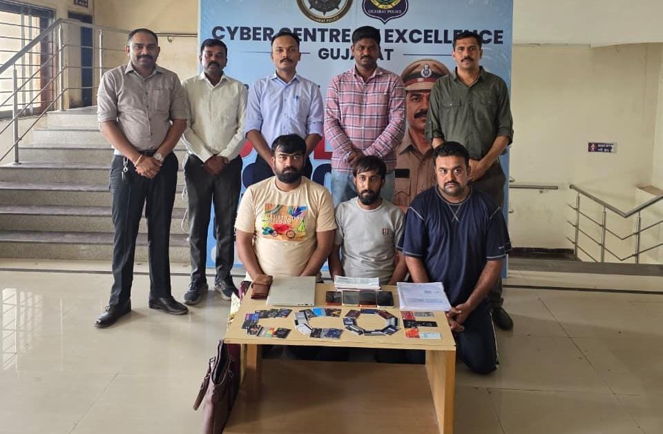 Gujarat: Cyber fraud network linked to Rs 2.86 crore scams busted, 3 held (Photo: IANS)