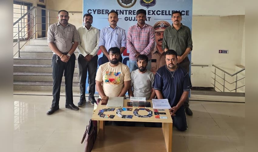 Gujarat: Cyber fraud network linked to Rs 2.86 crore scams busted, 3 held (Photo: IANS)