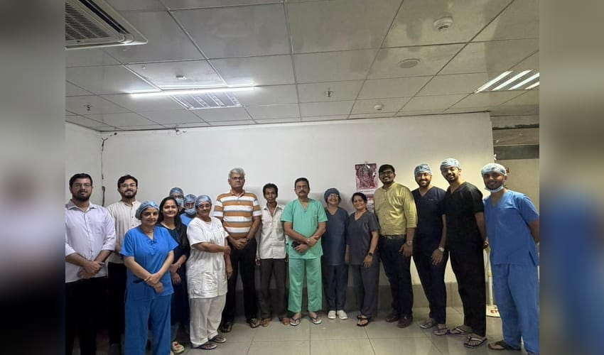 Gujarat: Doctors remove tooth lodged in man's airway in two minutes
