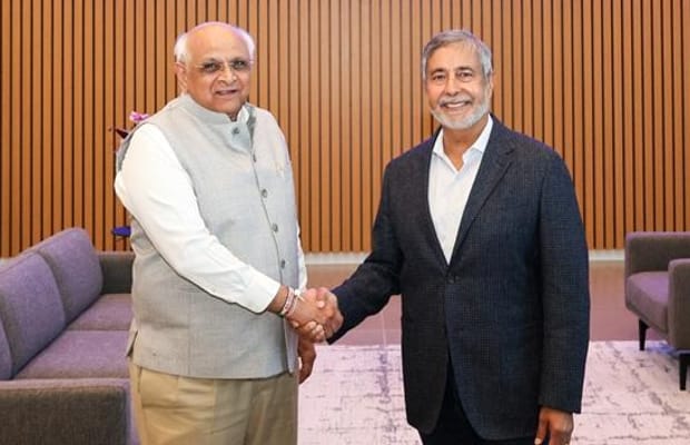 Gujarat govt eyes AI, data centre partnerships as CM holds talks with Google, Perplexity, Micron (Photo: IANS)