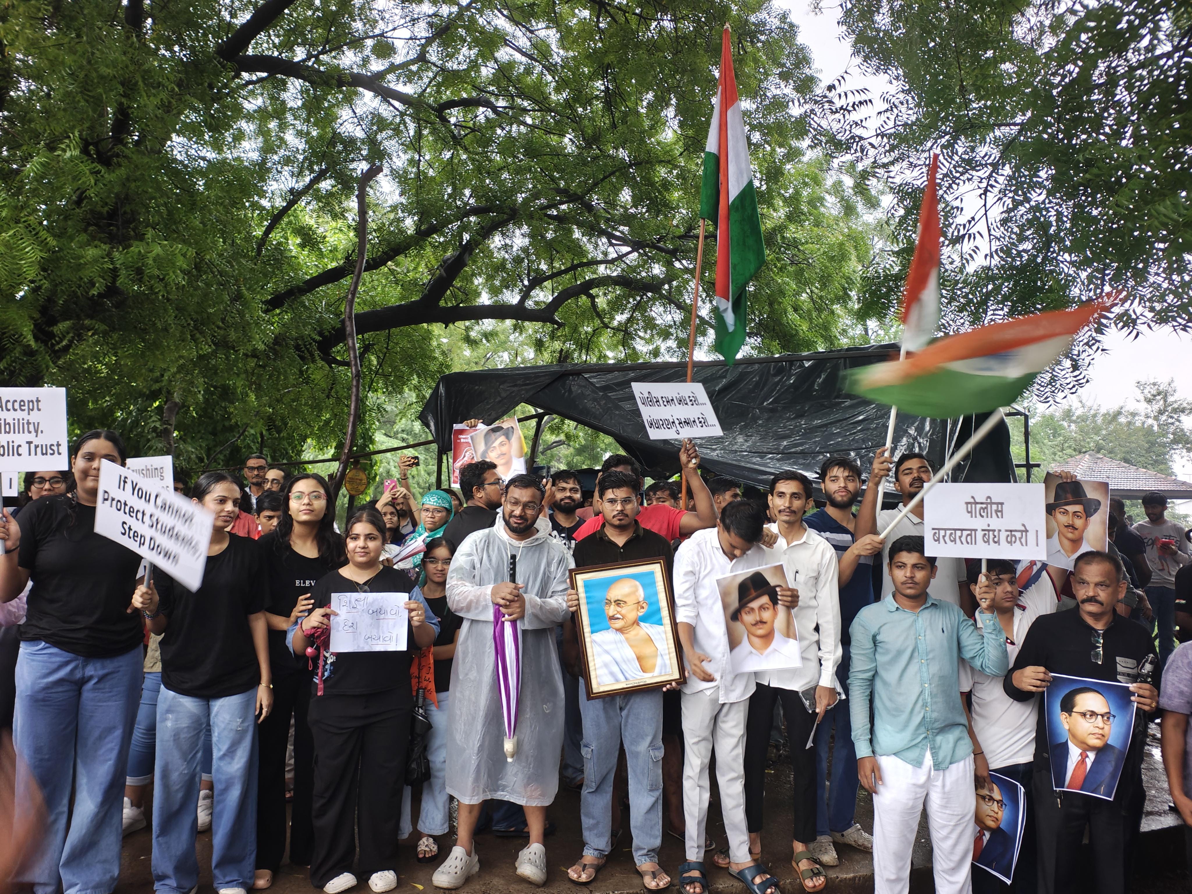 Gujarat govt orders withdrawal of criminal cases against NEET-UG protestors (Photo: IANS)