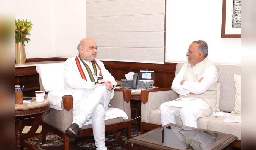 Gujarat Minister meets HM Shah in Delhi, discusses expansion of Ahmedabad Science City