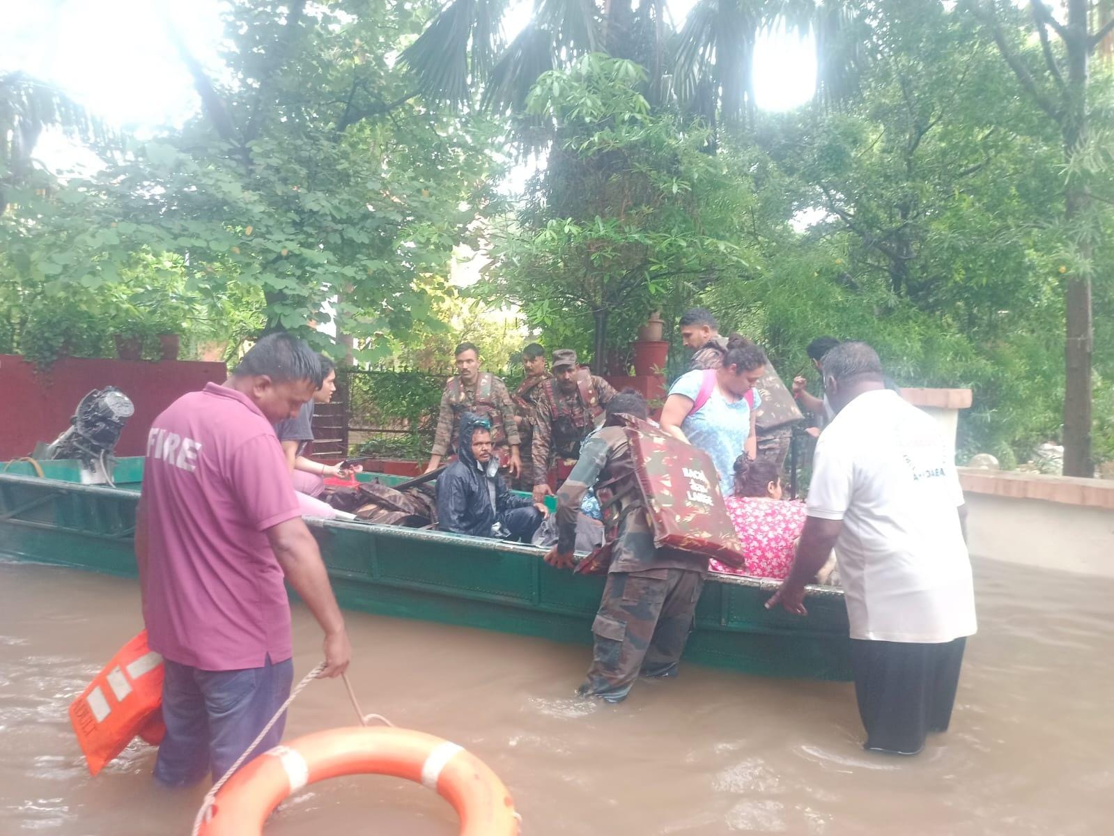Gujarat: More than 8,900 food packets distributed, around 50 rescued in Ahmedabad (Photo: IANS)