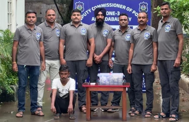 Gujarat Police arrest man in Rs 20 lakh burglary case