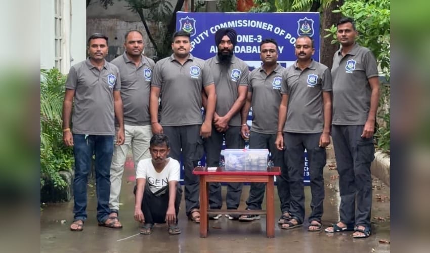 Gujarat Police arrest man in Rs 20 lakh burglary case