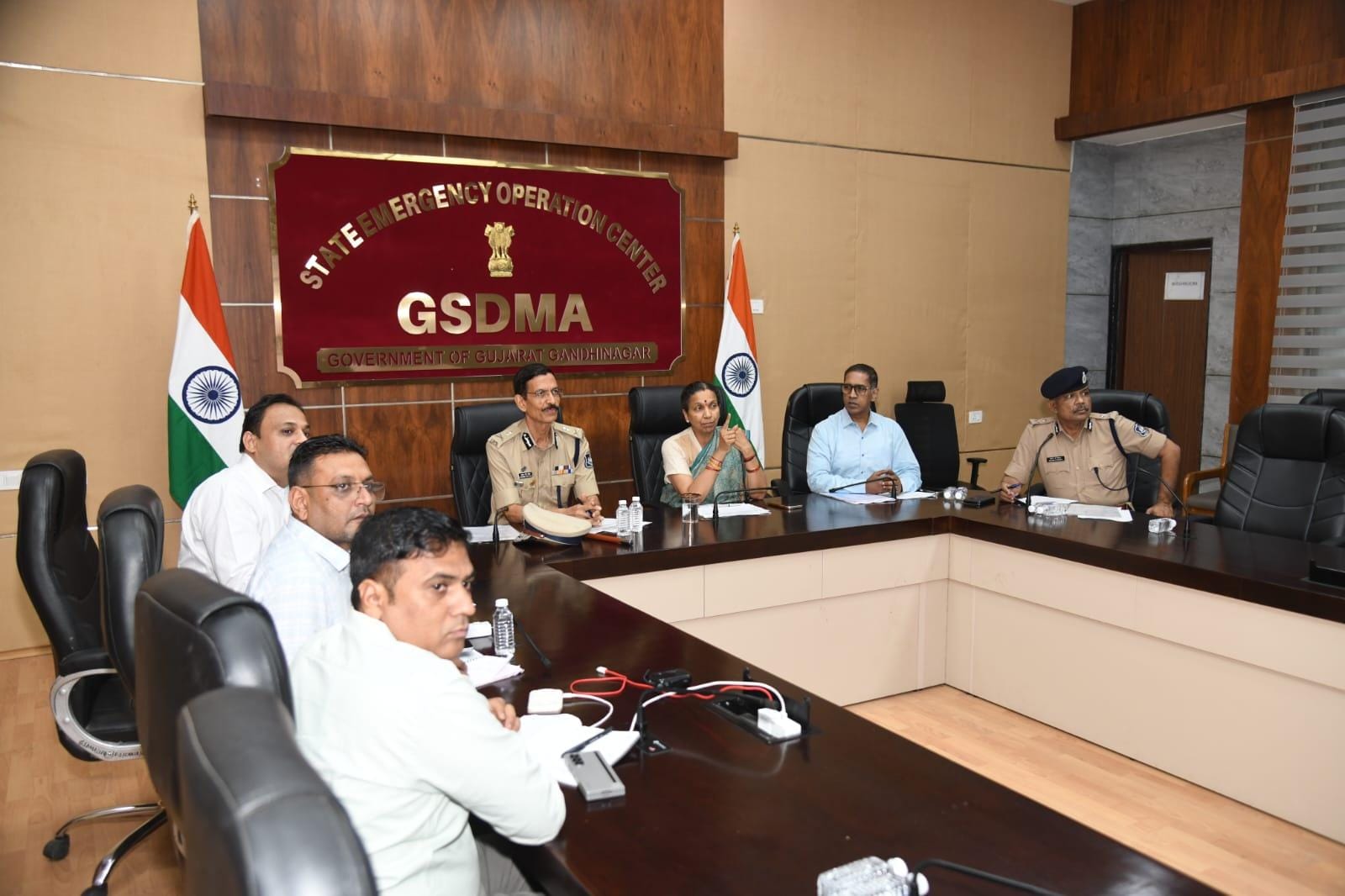 Gujarat Police on high alert as DGP reviews flood response 