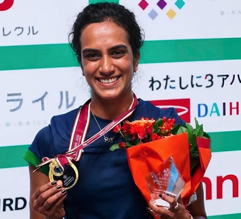 Guvs, CMs of Telugu states congratulate Sindhu on winning Japan Open (Photo: @DKShivakumar/X)
