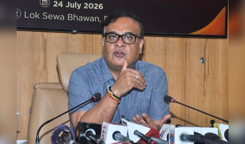Guwahati: CM Sarma Addresses Press Meet