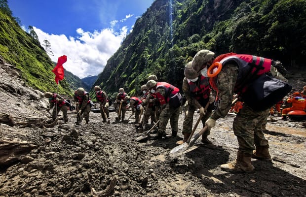 Gyirong: Search and Rescue Operations Continue in Mudslide-Hit Gyirong