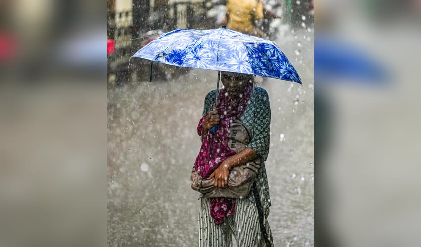Haldwani: Heavy rain causes waterlogging