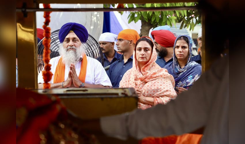 Harsimrat Kaur thank PM Modi, Amit Shah for their inquiring about Badal's health