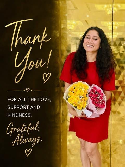 'Heart Beat' unit's warm welcome moves actress Anumol; says "My heart is full!" (Photo: Anumol/Instagram)