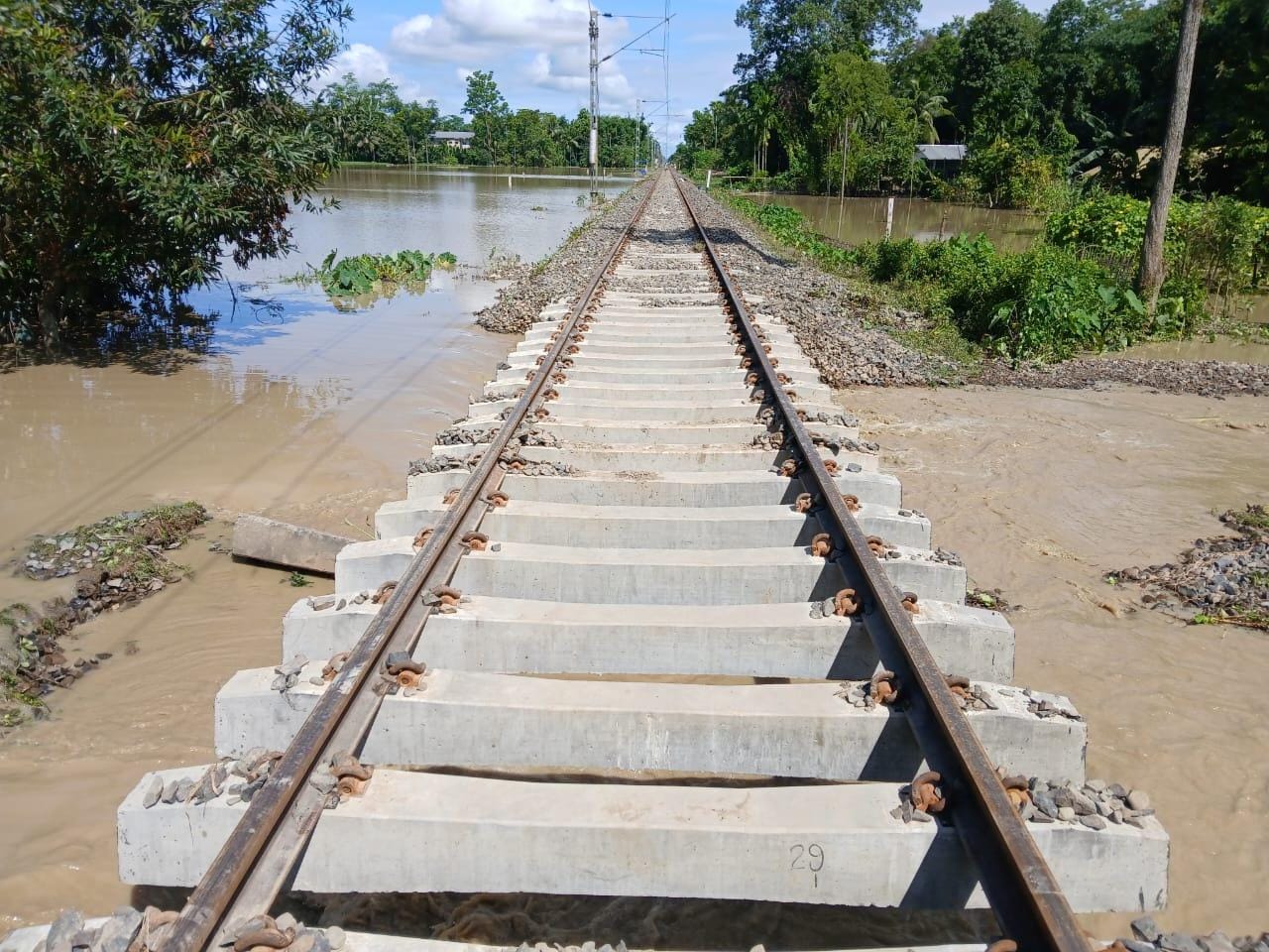 Heavy rain affects rail connectivity to Tripura, Mizoram, Manipur for week now; restoration underway on war footing