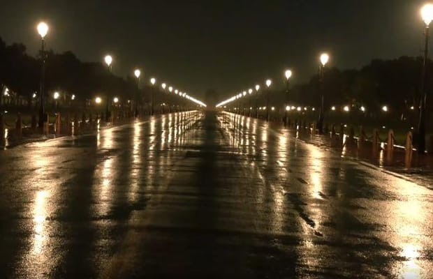 Heavy rain brings respite from humid weather in Delhi-NCR; AQI remains poor