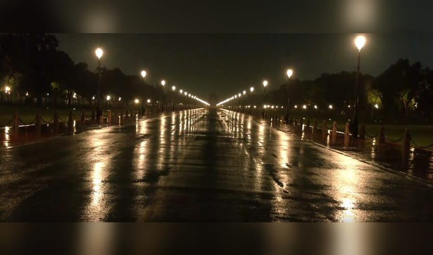 Heavy rain brings respite from humid weather in Delhi-NCR; AQI remains poor