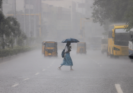 Heavy rain with gusty winds forecast for many TN districts