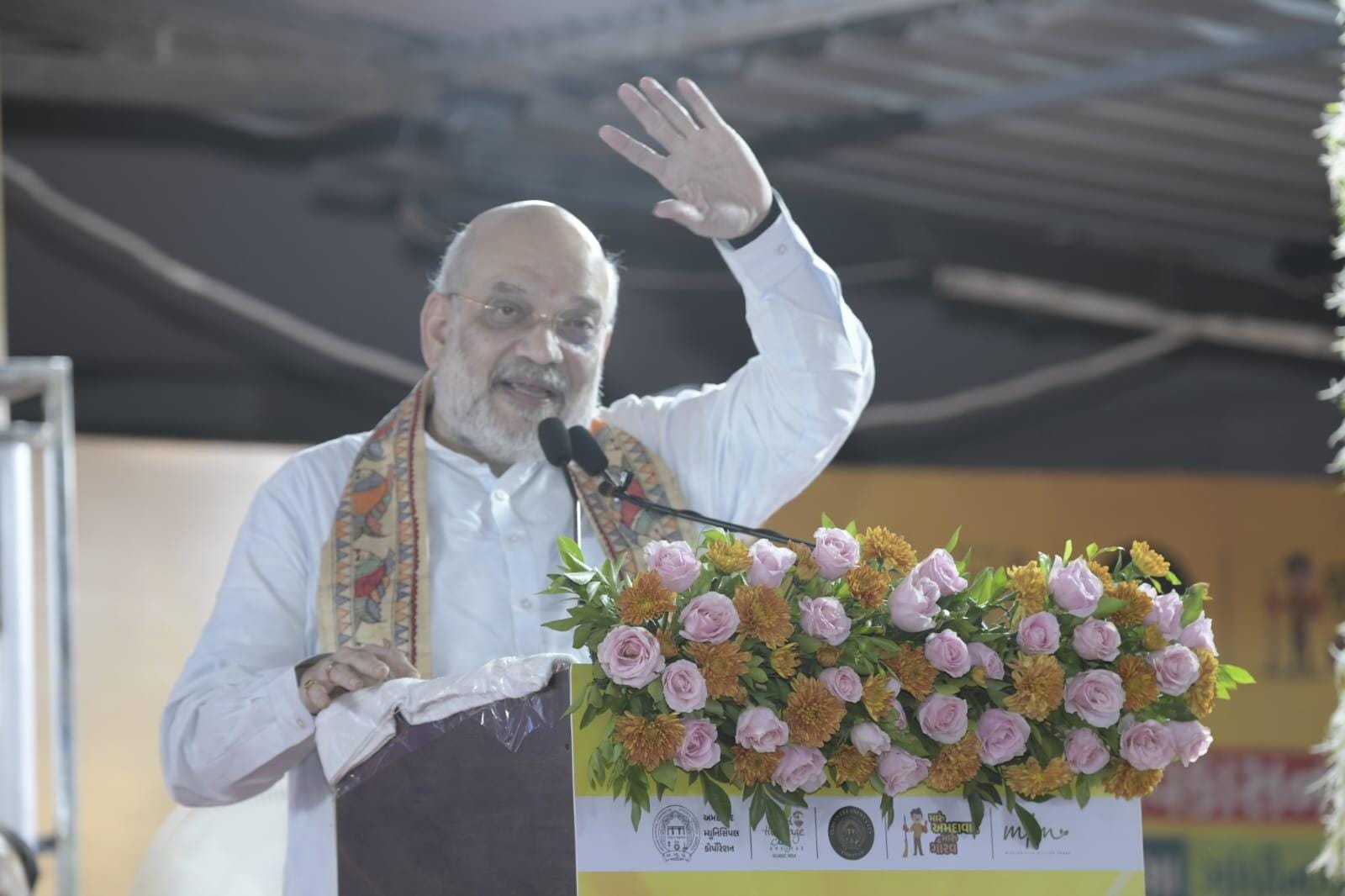 HM Amit Shah holds 'Lok Darbar', promises time-bound drainage plan after heavy rain (Photo: IANS)