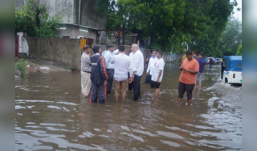 HM Shah reviews Gujarat rain situation again, directs administration to intensify relief measures
