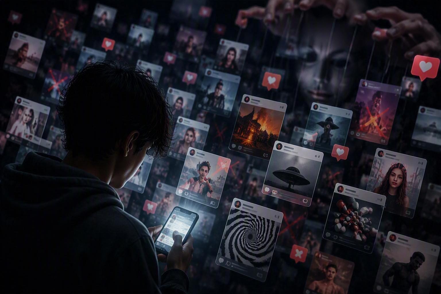 How algorithm-driven social media feeds GenZ with fake content