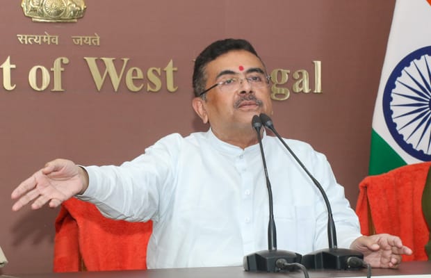Howrah: Suvendu Adhikari Addresses Press Conference at Nabanna