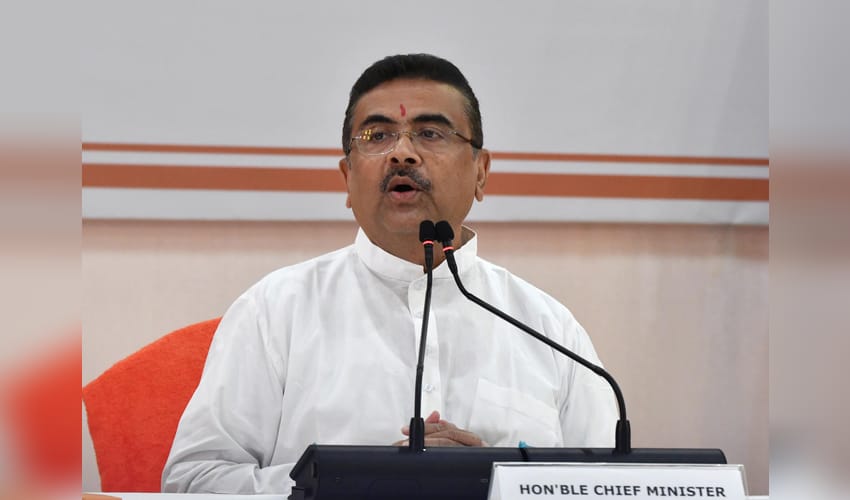 Howrah: Suvendu Adhikari addresses press conference