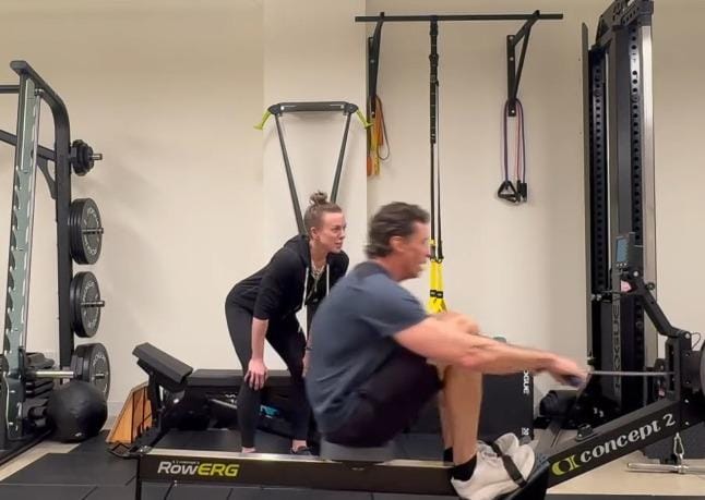 Hugh Jackman hits beast mode with impressive performance during training session