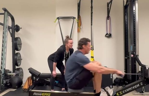 Hugh Jackman hits beast mode with impressive performance during training session