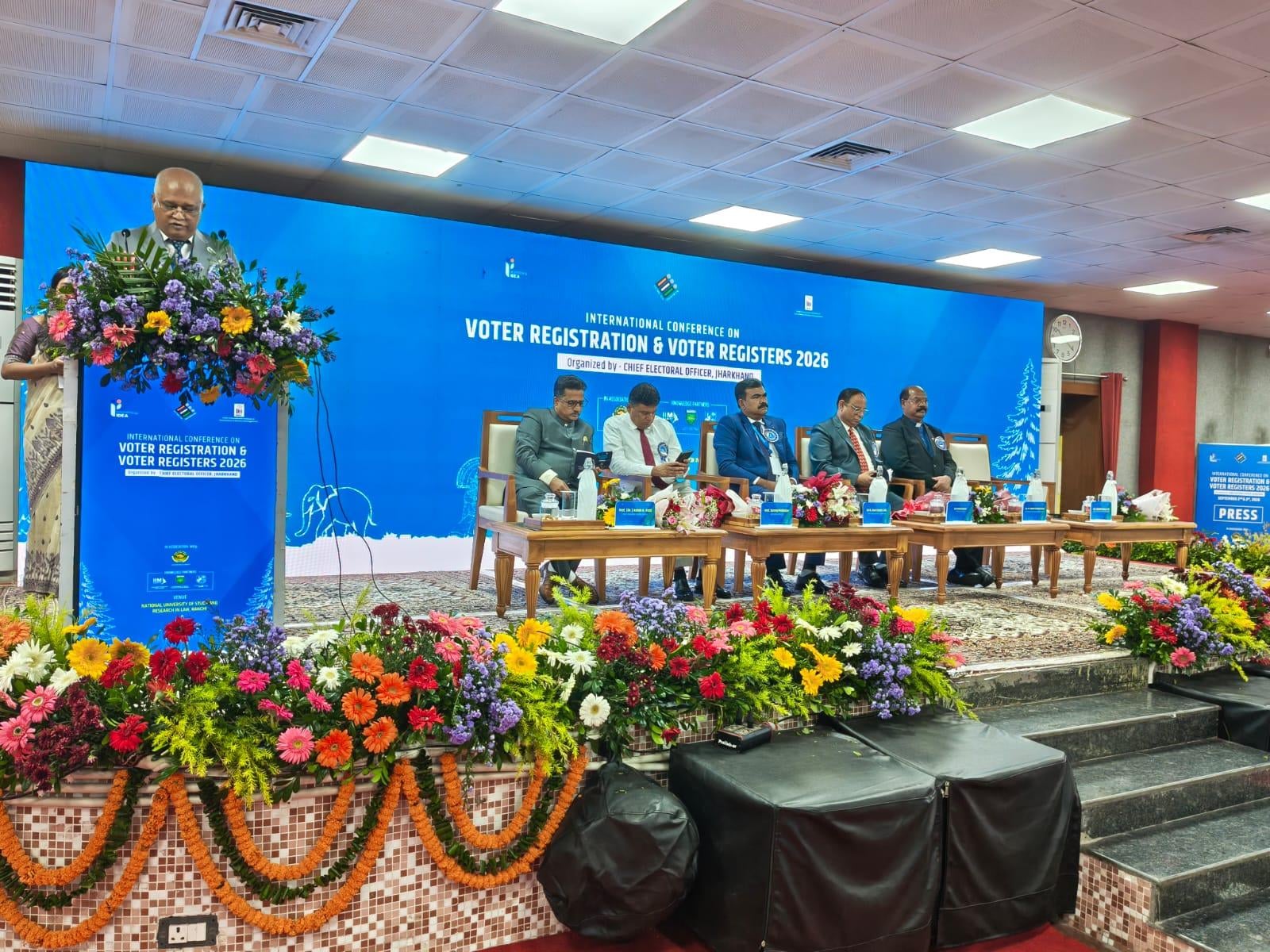 Human oversight critical: Two-day international conference on electoral rolls opens in Ranchi