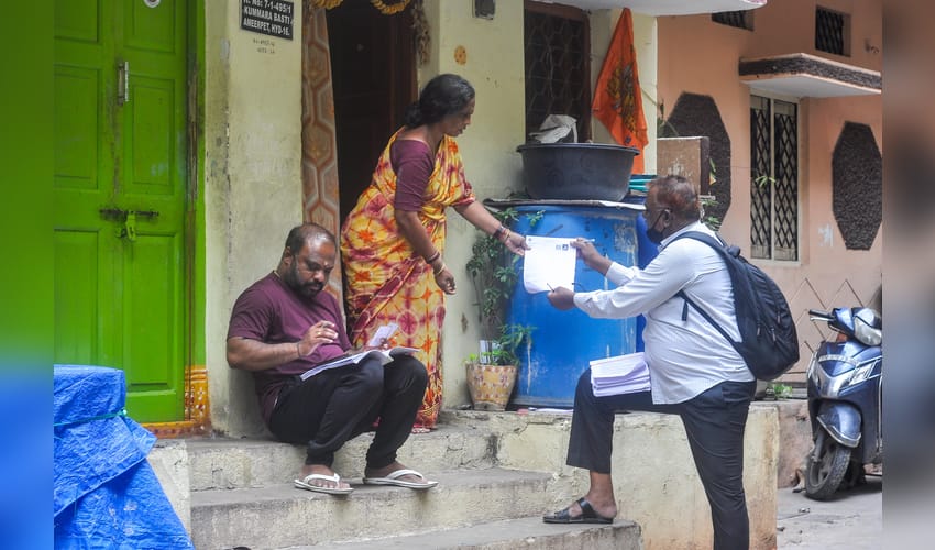 Hyderabad: Enumeration forms distributed during Special Intensive Revision