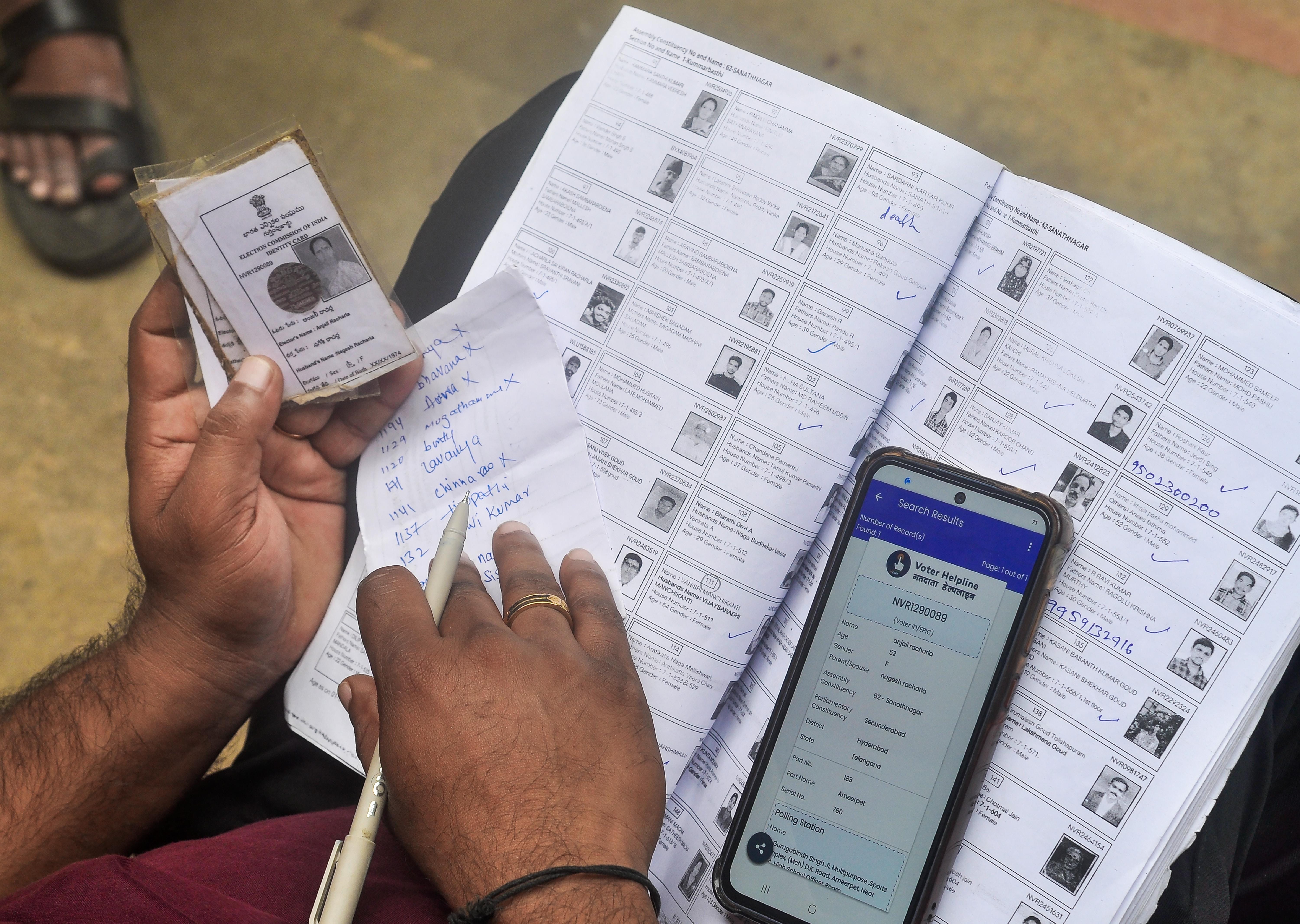 Hyderabad: Enumeration forms distributed during Special Intensive Revision