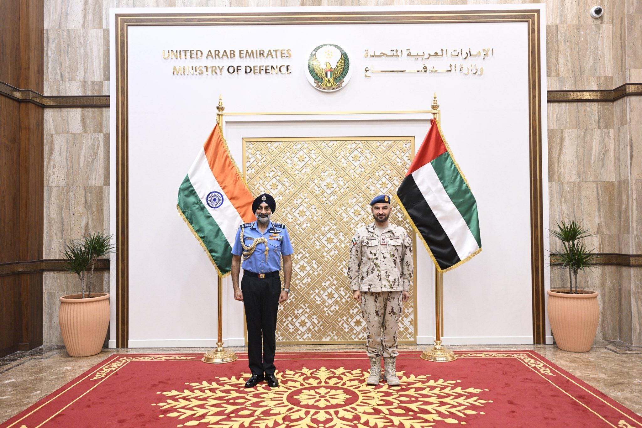 IAF chief in UAE as both countries explore avenues to strengthen defence cooperation 