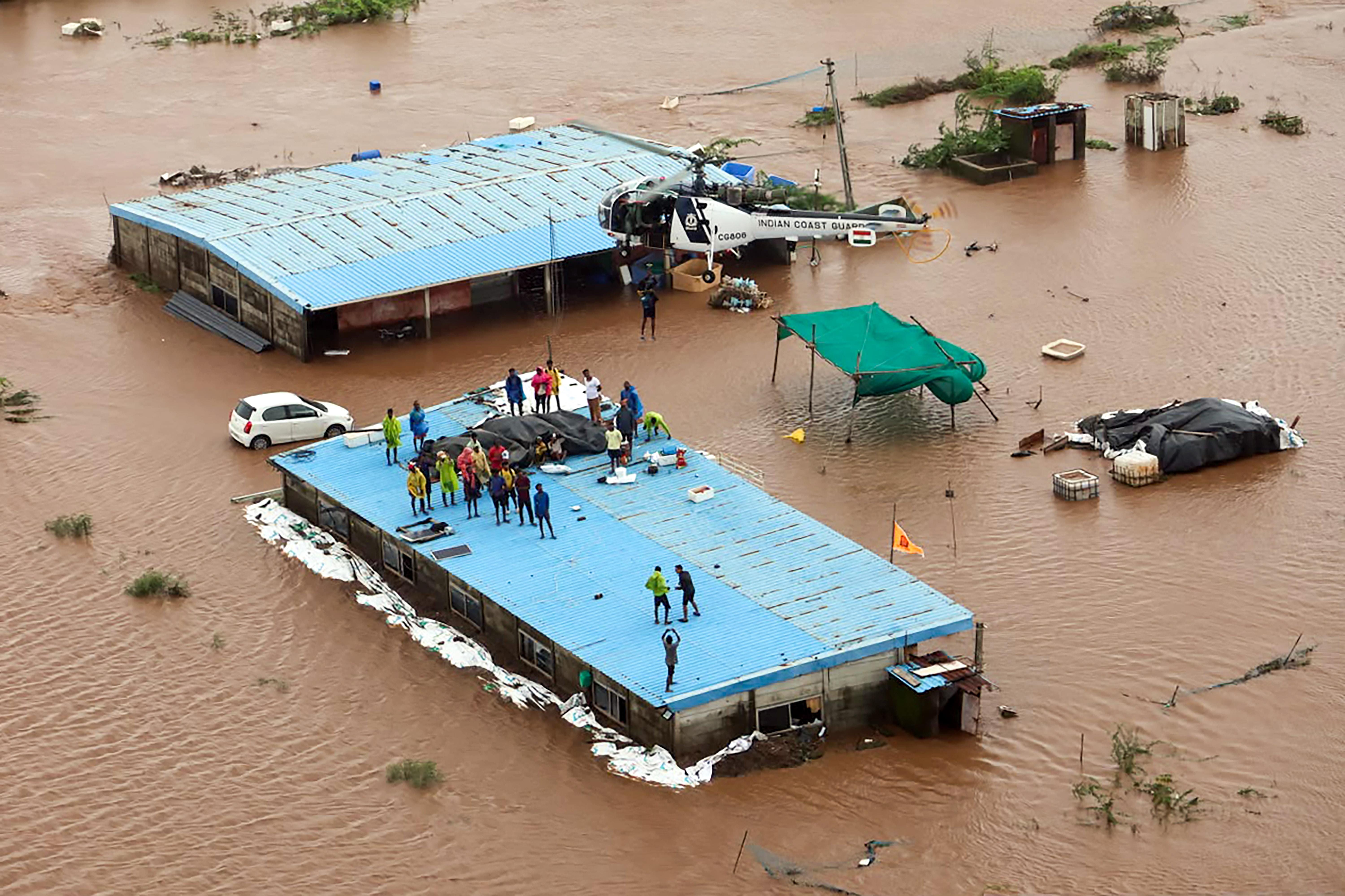 ICG Rescues 170 Lives During Flood Relief Operations in Gujarat and Dadra and Nagar Haveli