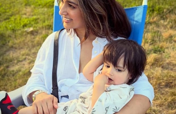 Ileana D’Cruz shares ‘Mini me + me’ moment with son Koa