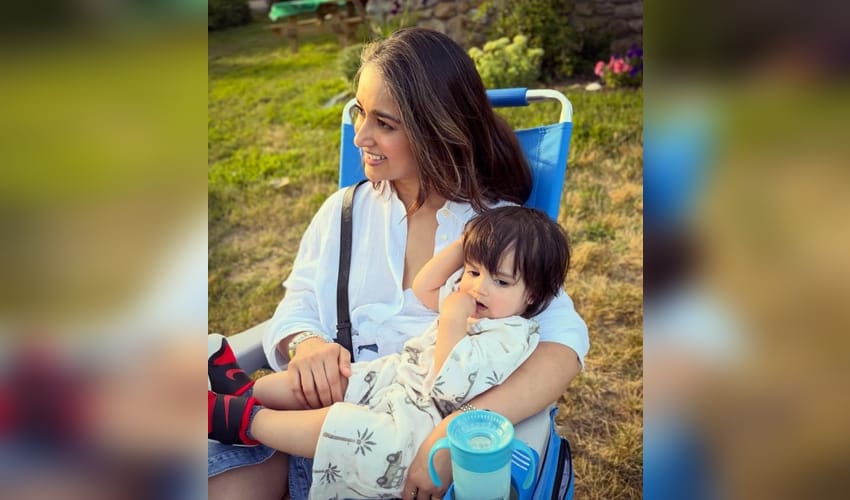 Ileana D’Cruz shares ‘Mini me + me’ moment with son Koa