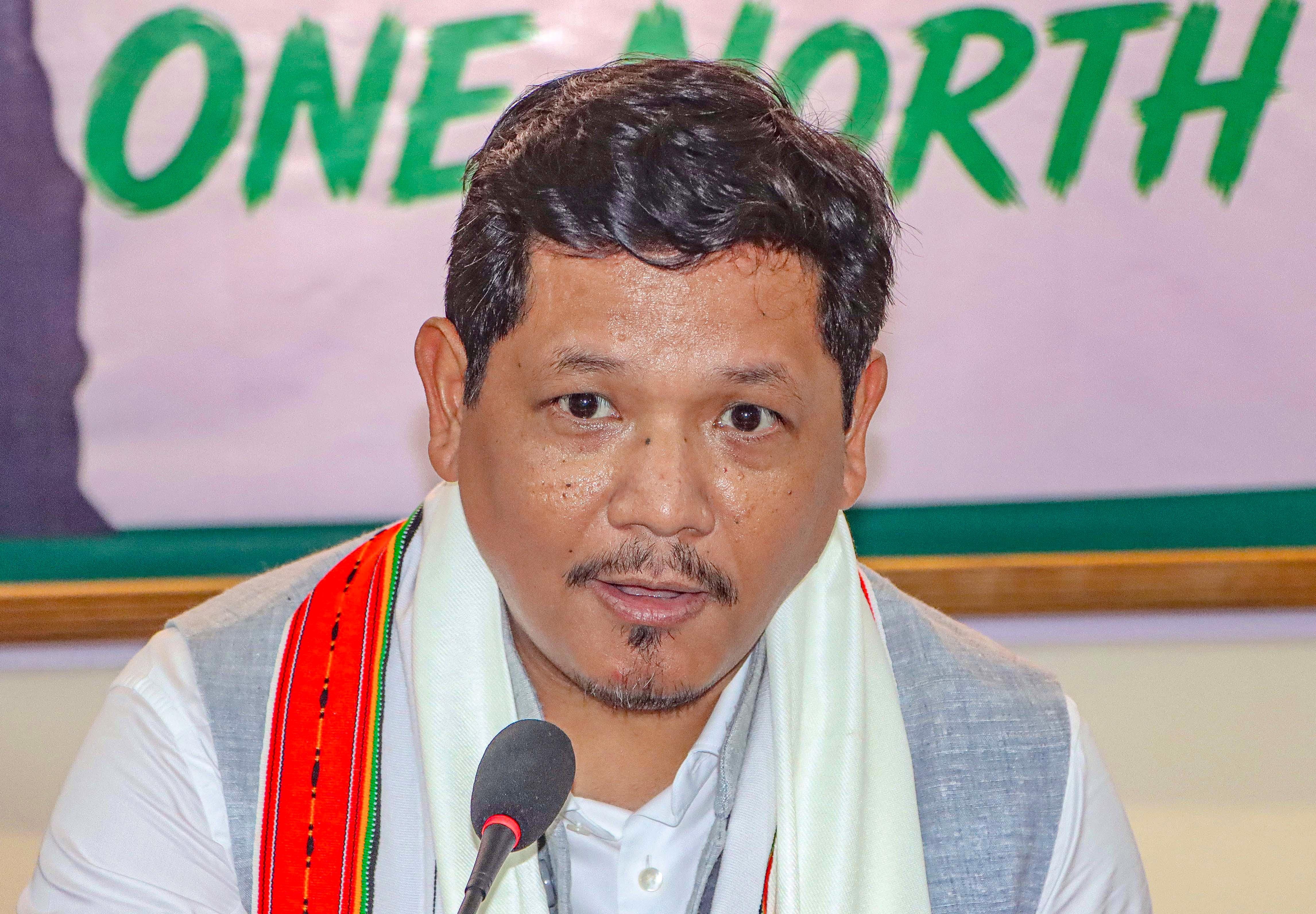 Imphal: Meghalaya CM Conrad K. Sangma begins two-day Manipur visit