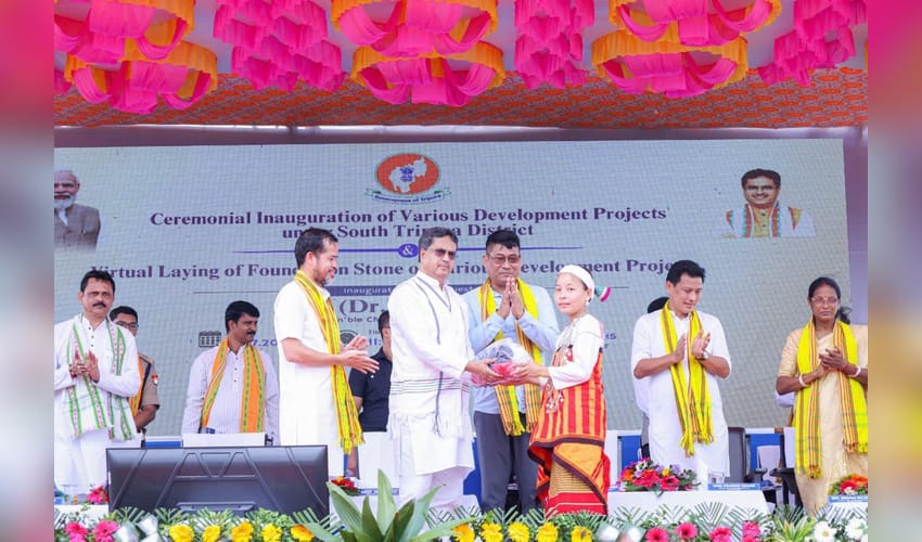 Inclusive development key to Tripura’s progress: CM Saha (Photo: IANS)