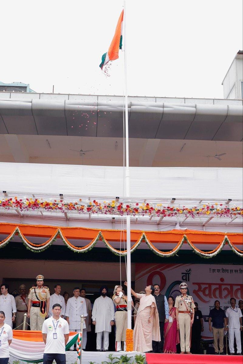Independence Day not merely national festival, but it's occation to remember extraordinary courage, sacrifice: Rekha Gupta