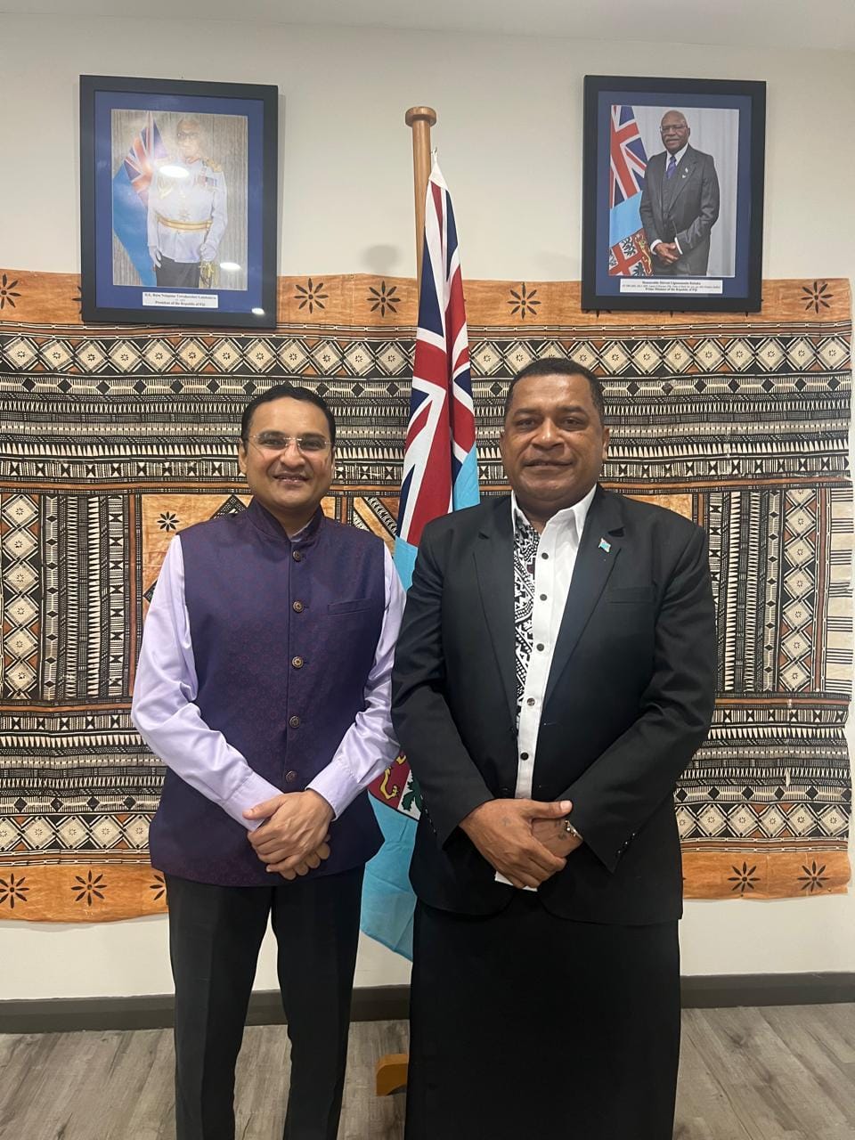 Indi, Fiji discuss strengthening cooperation in affordable social housing, sustainable urban development 