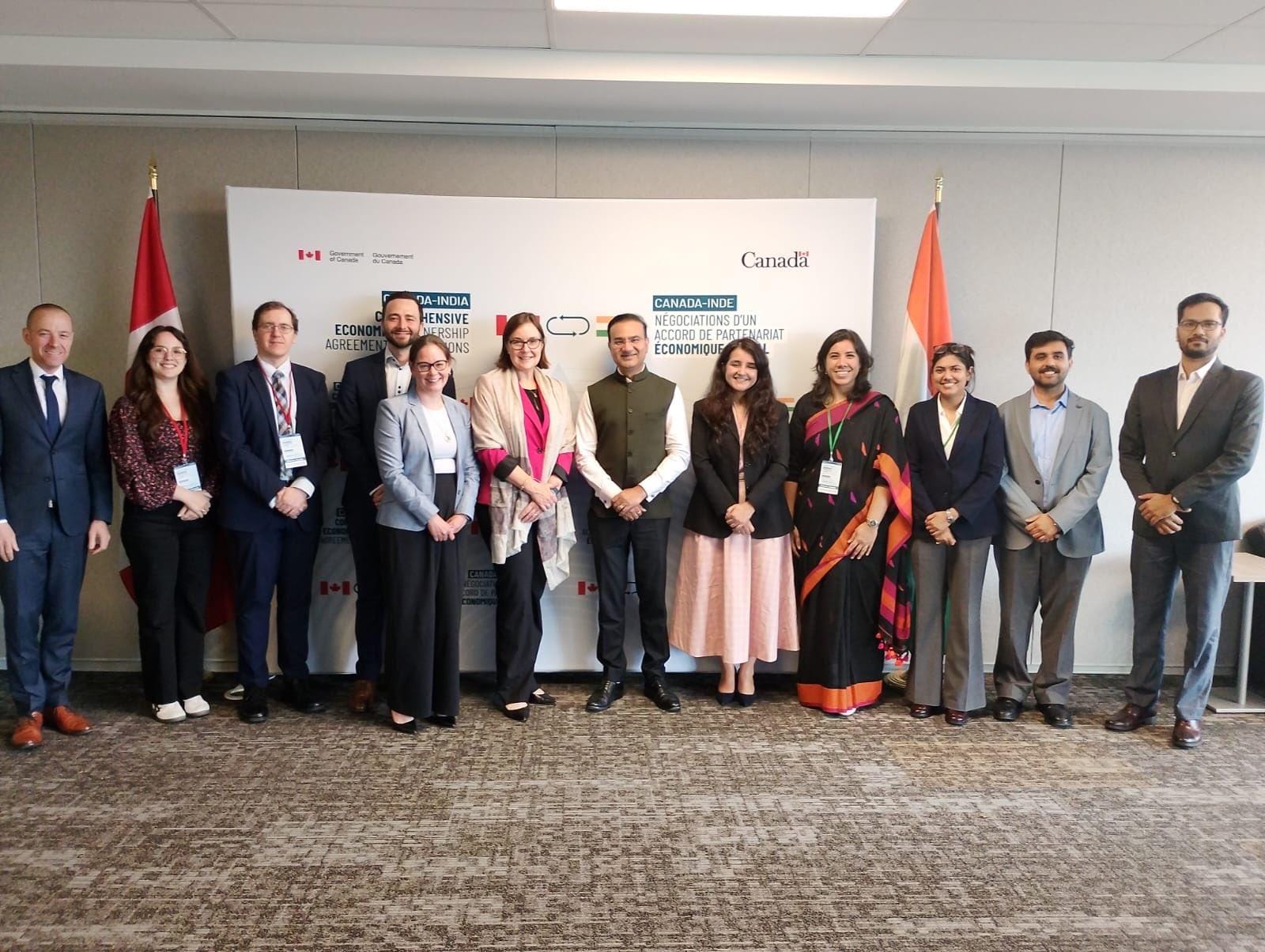 India, Canada conclude 3rd round of negotiations for trade pact