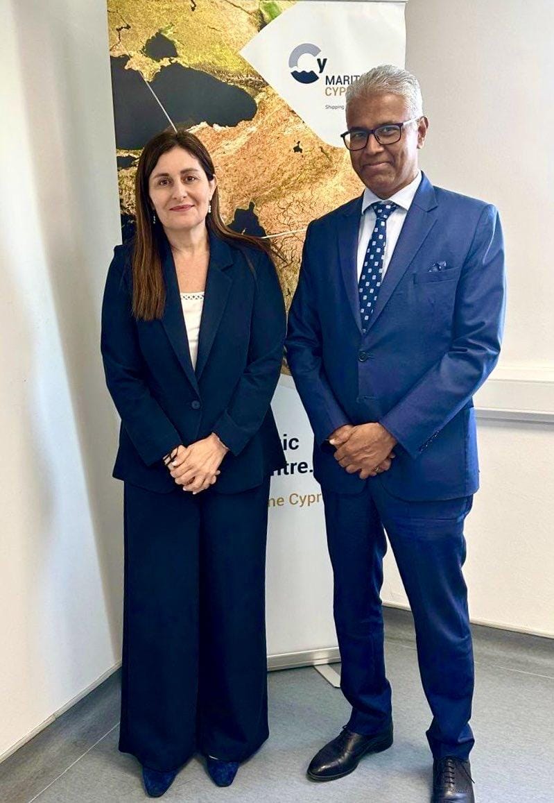 India, Cyprus discuss strengthening bilateral maritime cooperation