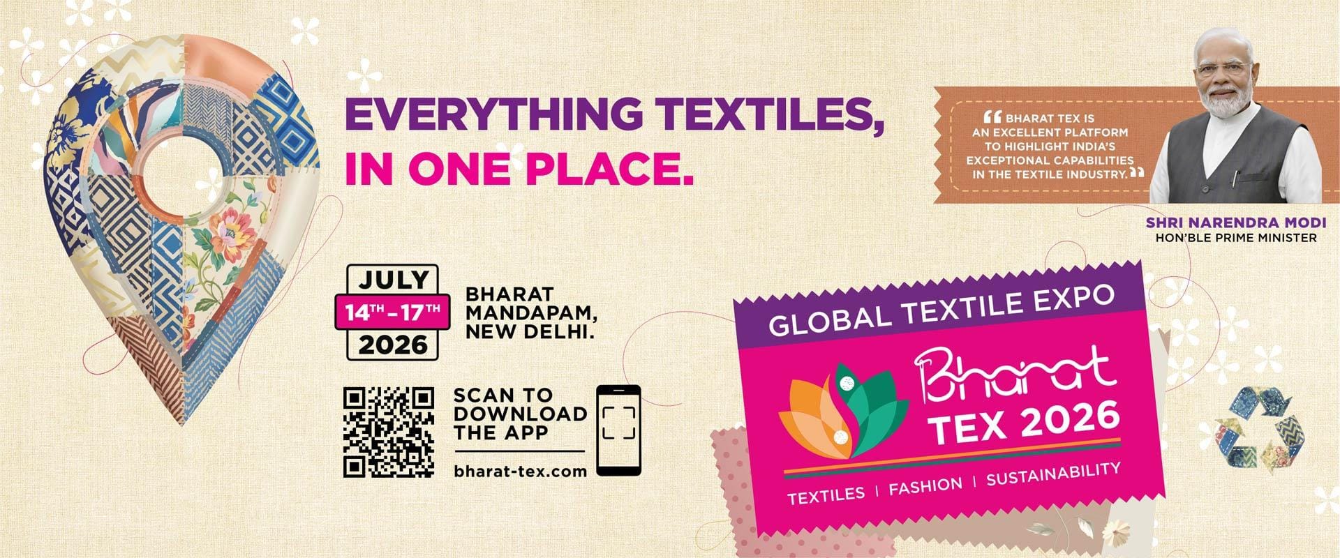 India, France textile bodies deepen trade, sustainability and design ties at Bharat Tex 2026