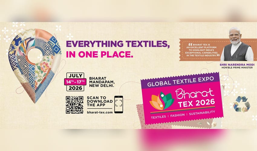 India, France textile bodies deepen trade, sustainability and design ties at Bharat Tex 2026