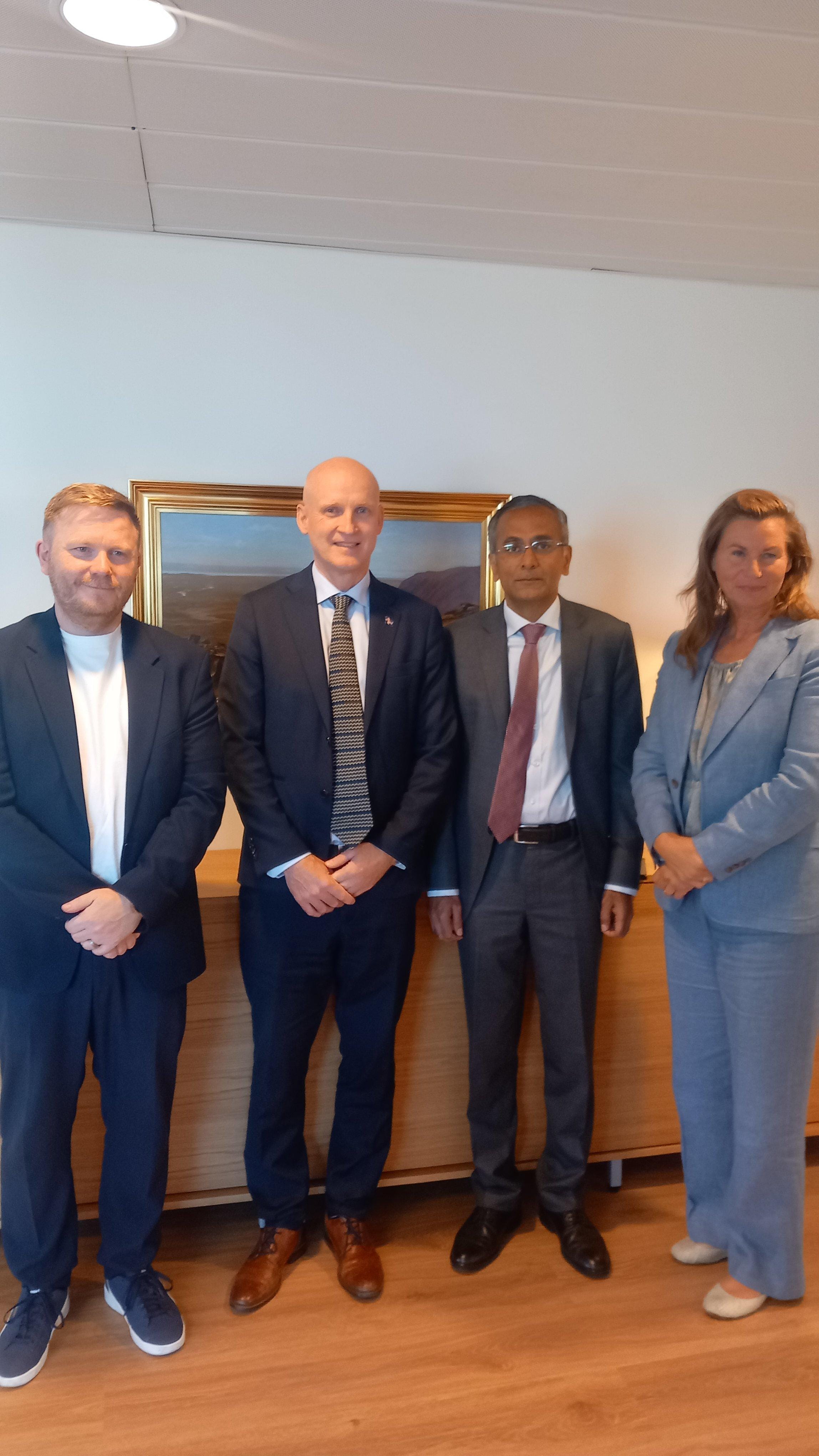 India, Iceland discuss Green shipping, capacity building and fisheries