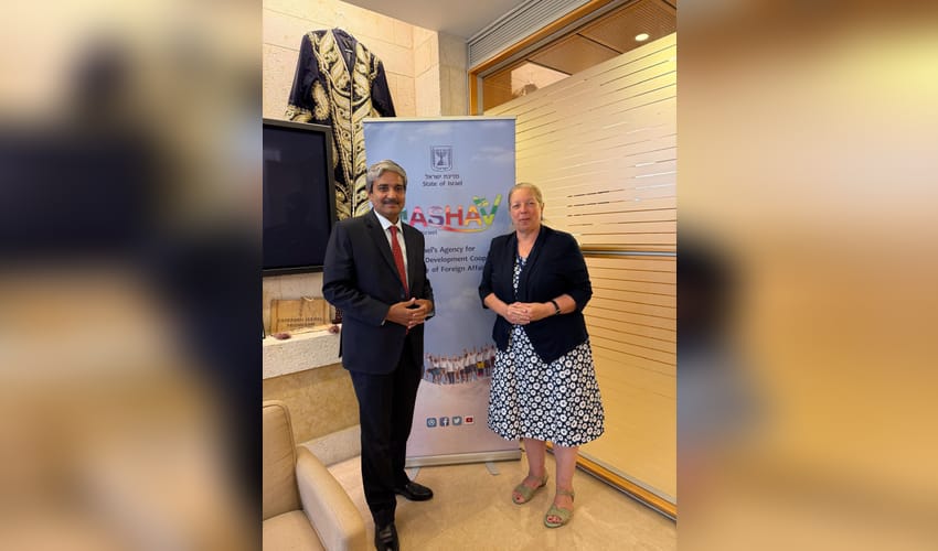 India, Israel discuss development partnership and new avenues of cooperation