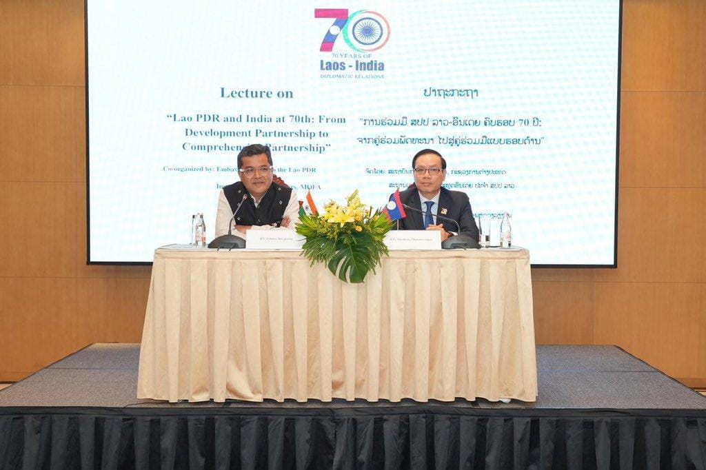 India, Laos discuss deepening bilateral partnership marking 70 years of diplomatic ties