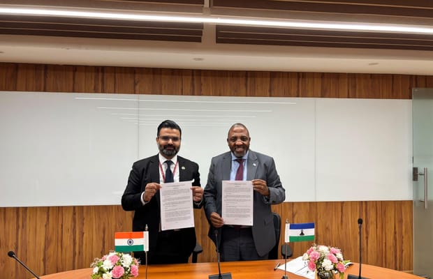 India, Lesotho review entire spectrum of bilateral ties and cooperation