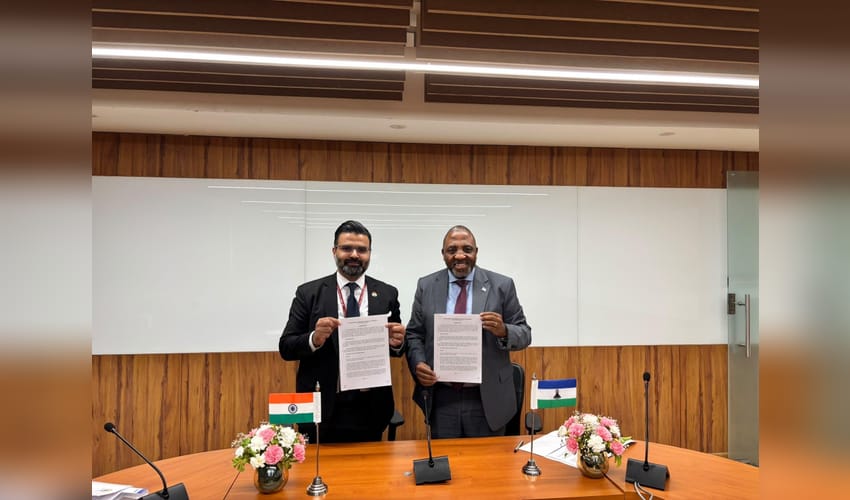 India, Lesotho review entire spectrum of bilateral ties and cooperation