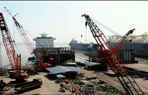 India ranks 1st in ship recycling globally, aims to double its capacity