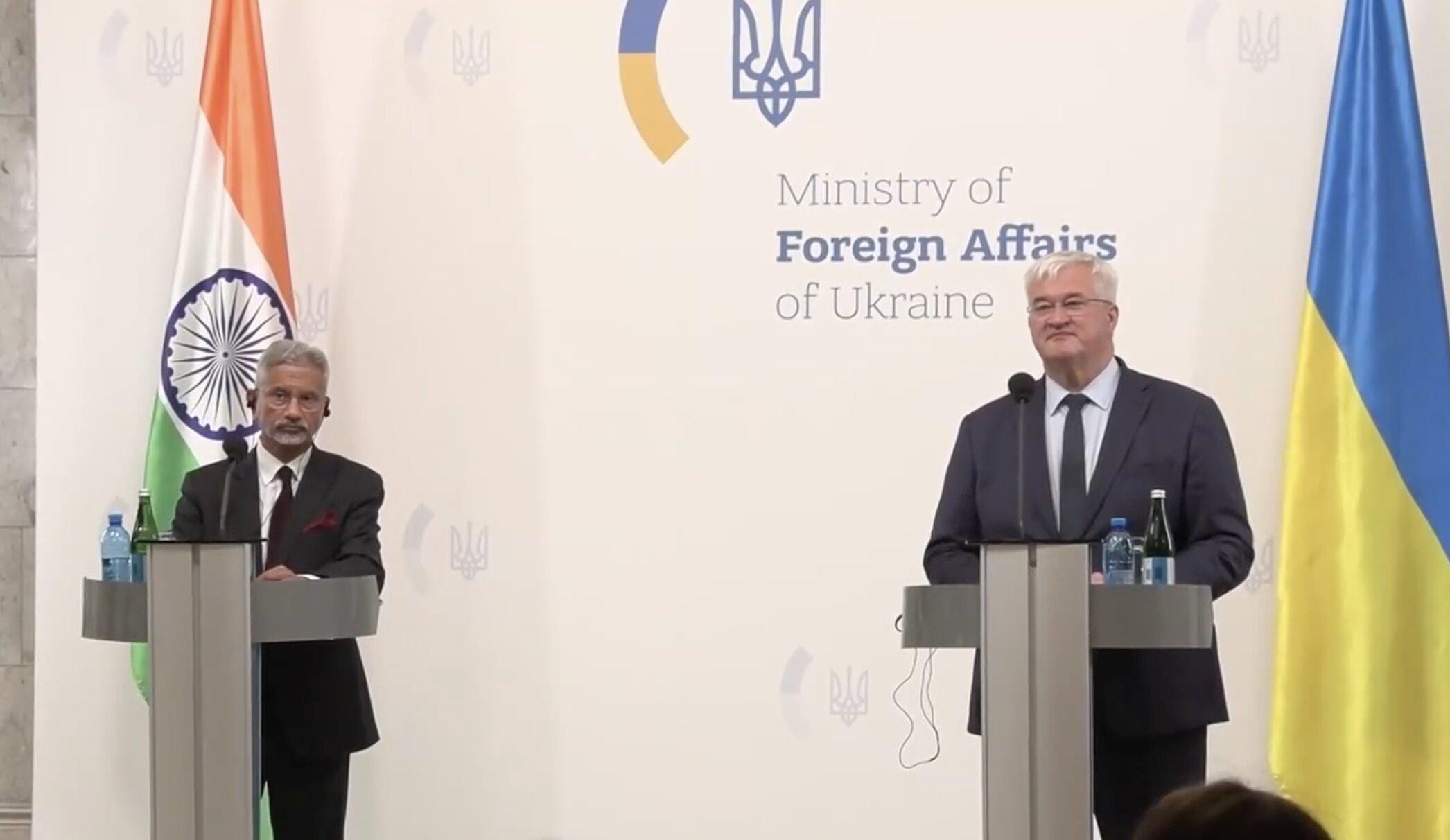 India ready to help with Russia-Ukraine conflict: EAM Jaishankar in Kyiv