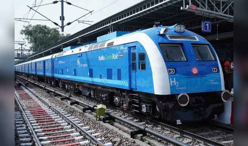 India's first indigenous hydrogen fuel cell train kickstarts 'new era' of zero-emission rail transport
